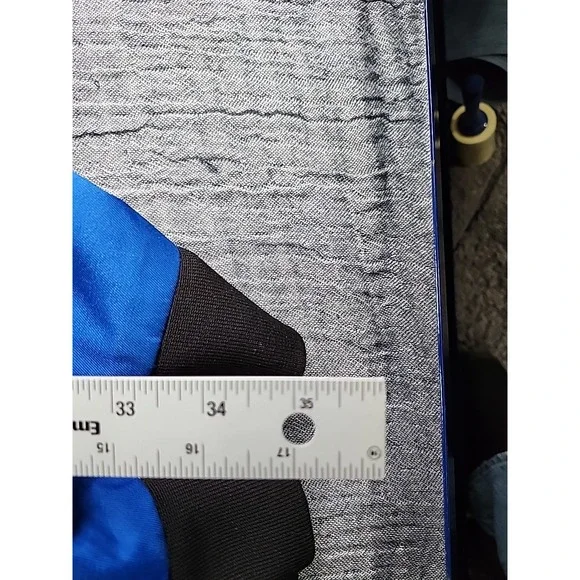 VTG Y2K TechNine Tech IX Snowboard Suit Jacket & Pants Men's Size XL Tall Blue